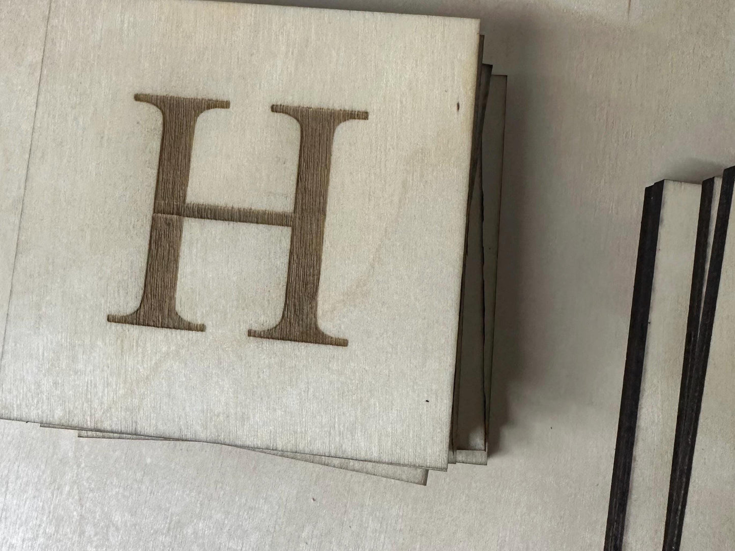 Scrabble Wall Tiles | Custom Wood Name Tiles | Family Wall Decor | Personalized Wood Letters | Rustic Game Room Decor