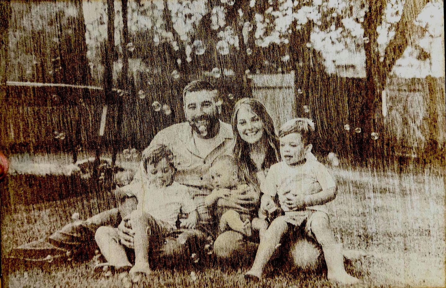 Custom Wood Photo Engraving, Personalized Laser Engraved Picture on Wood, Pet Memorial, Wedding Gift, Anniversary Gift, Rustic Home Decor