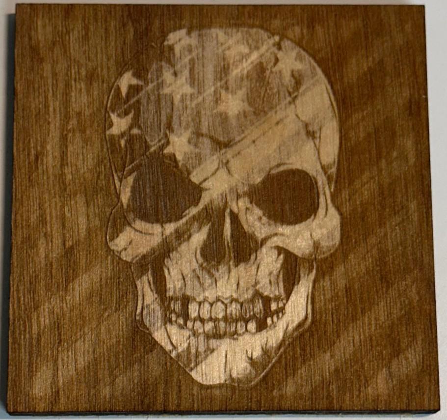 🇺🇸 Patriotic Laser Engraved Wood Sign | American Flag | Veteran Gift | Rustic Home Decor | USA Wall Art