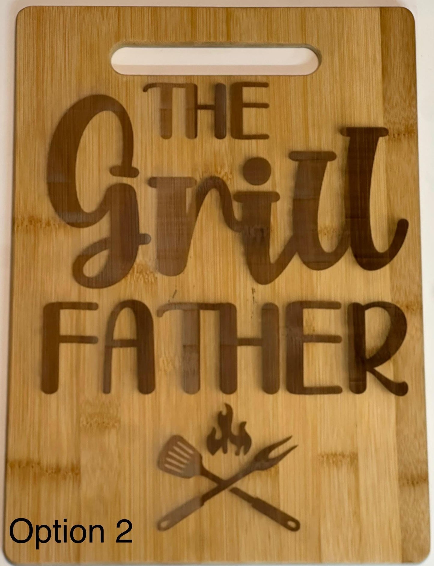 Personalized Cutting Board for Dad – Custom Engraved Wood Gift
