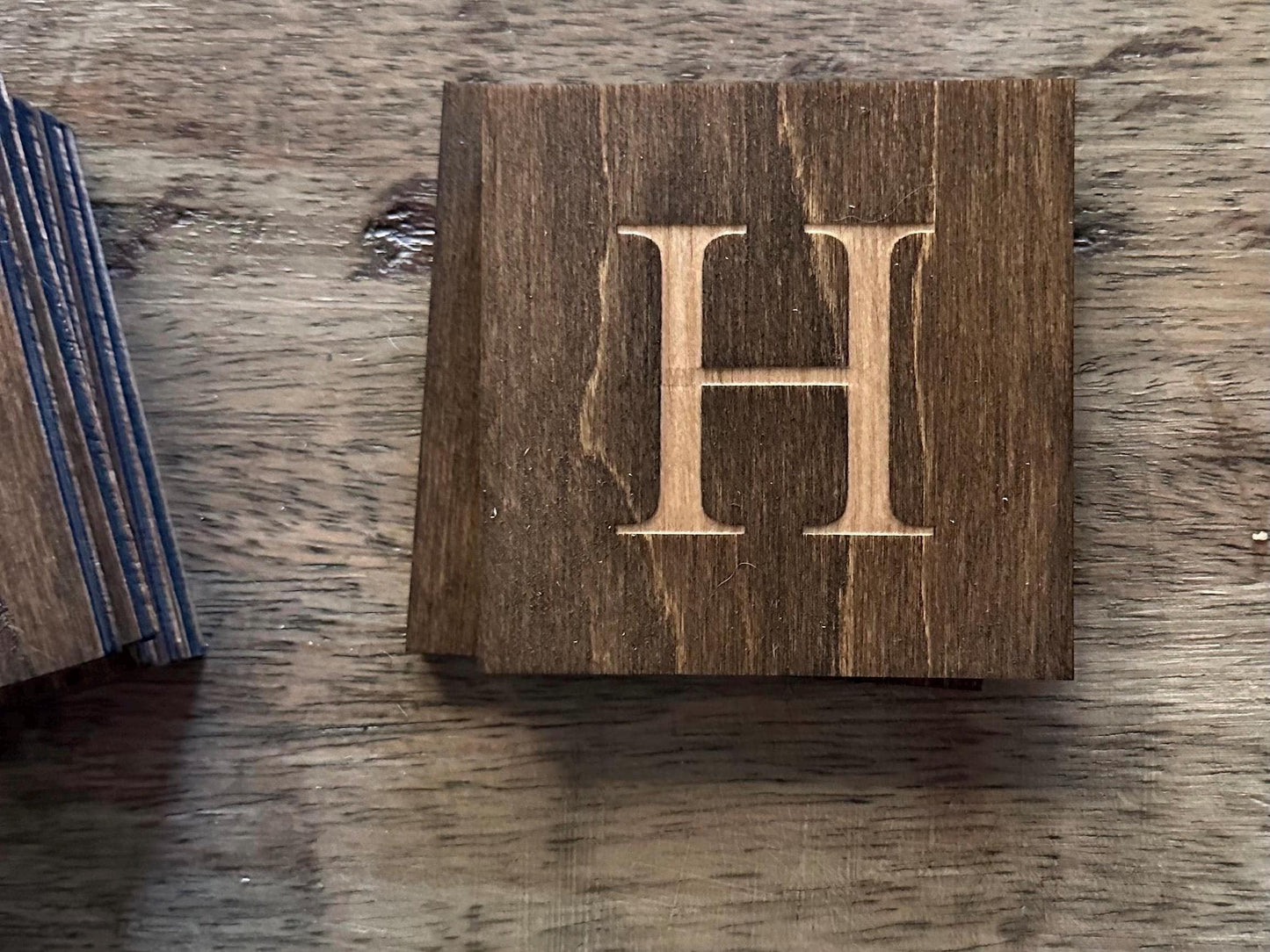 Scrabble Wall Tiles | Custom Wood Name Tiles | Family Wall Decor | Personalized Wood Letters | Rustic Game Room Decor