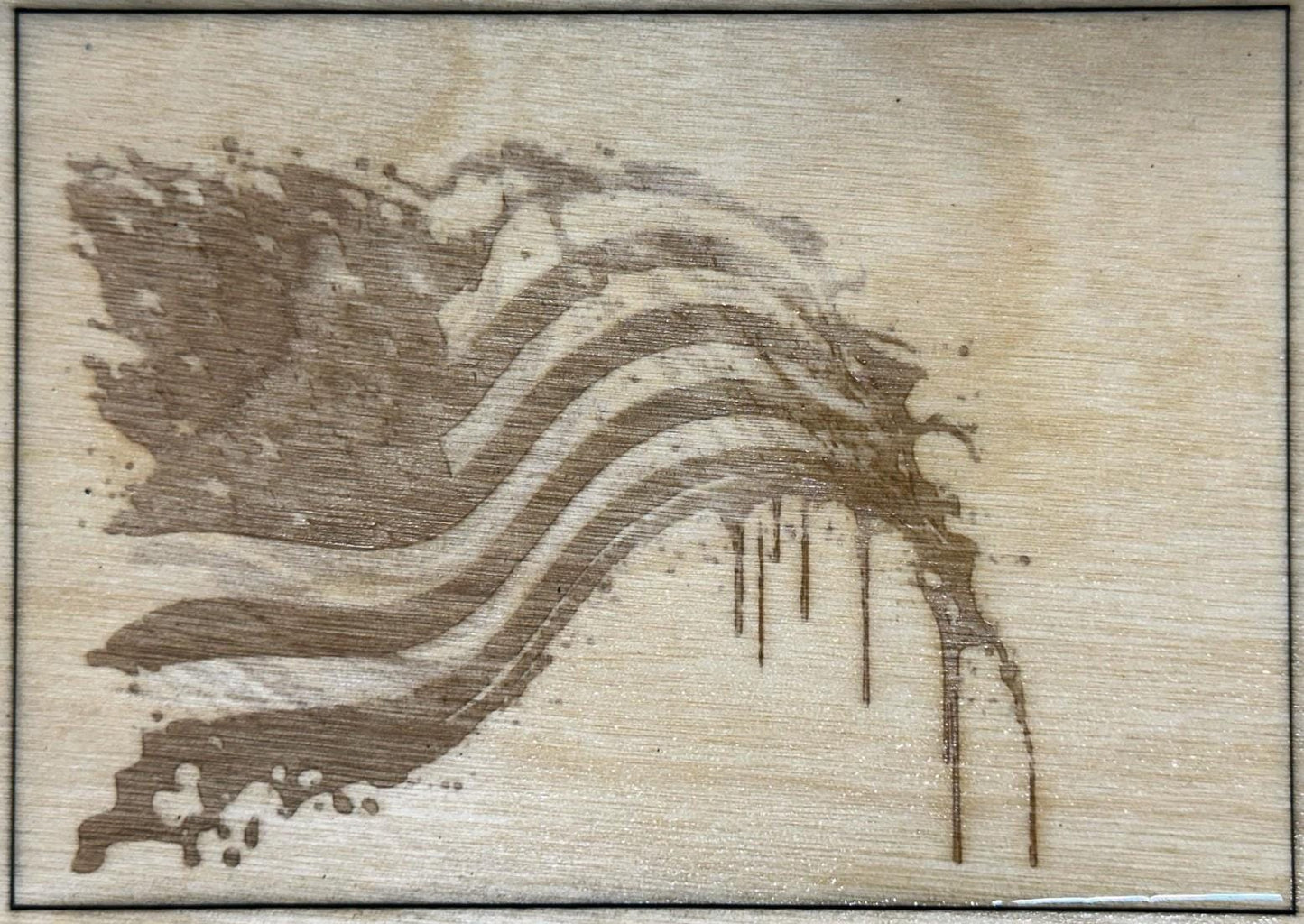 🇺🇸 Patriotic Laser Engraved Wood Sign | American Flag | Veteran Gift | Rustic Home Decor | USA Wall Art